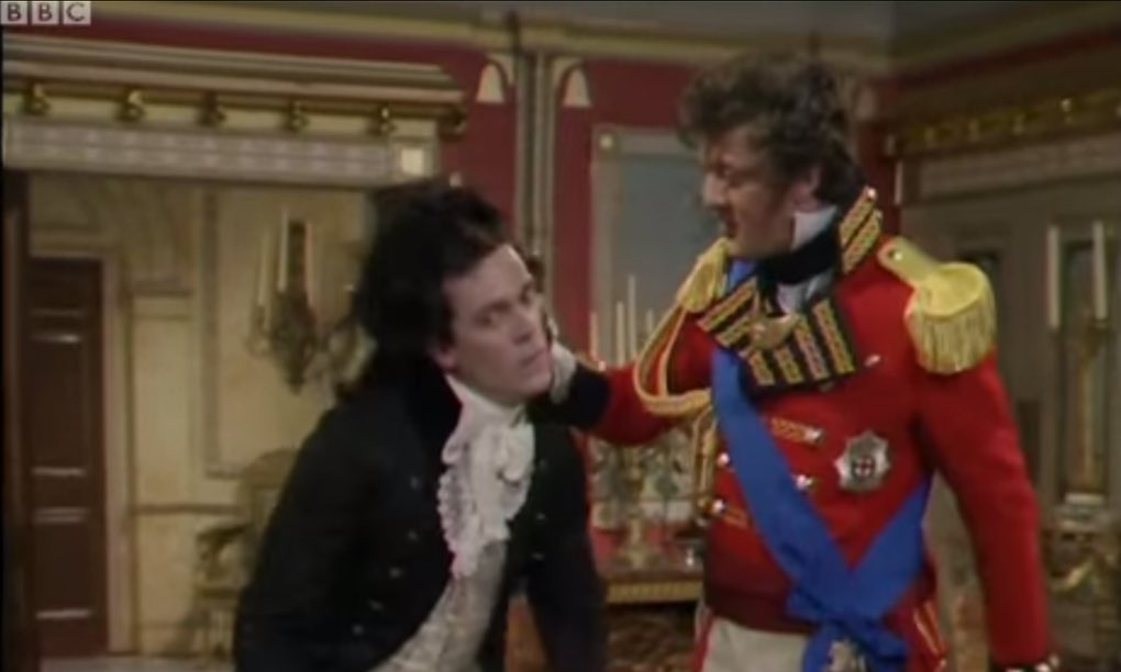 pitchblacksteed's tweet photo. #RealLifeBlackadder Which Blackadder phrases do you use in real life, and what circumstances do you use them in? 🤔 To kick things off, if I am offered a cup of tea, I say “yes, immediately”. https://t.co/Ia8s7XNlKg