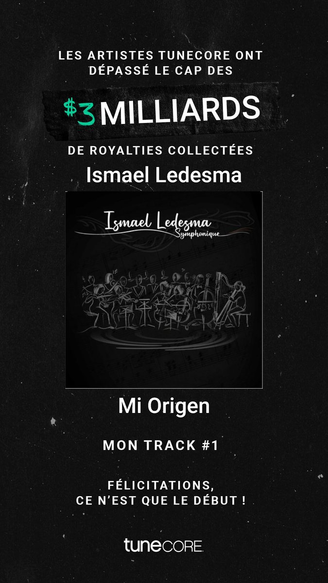 "Mi origen" del album "Symphonique" el tema mas escuchado en las plataformas mundiales.
Agreguenme en su playlist 
youtube.com/watch?v=FXLblH…