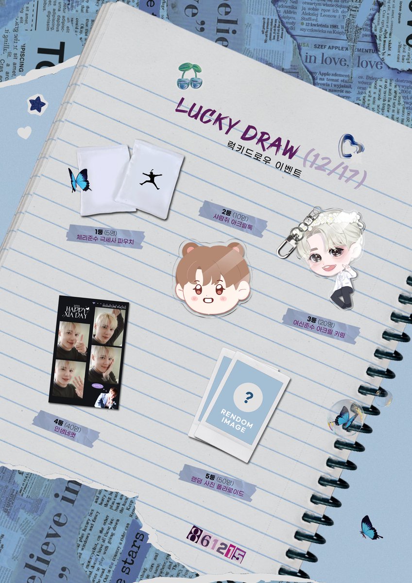 HXD_2022's tweet photo. 🦋12/17 LUCKY DRAW🦋

럭키드로우 이벤트 공지

➖

마지막 날(12/17)에만 진행되는 이벤트입니다.
럭키드로우가 포함된 특전의 수량은 125개이며 당일 선착순으로 배부됩니다. https://t.co/P8iXEI40rS