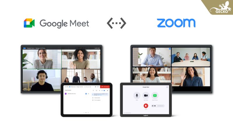 TantechIRL's tweet photo. Google Meet + Zoom: Bi-directional interop
Bi-directional interoperability is coming to Zoom and Google Meet, meaning that Google Meet Hardware will be able to join Zoom meetings and Zoom Rooms will be able to join Google Meet calls. 
#GoogleMeetHardware #ZoomRooms https://t.co/wlt8dk0kbY