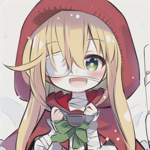 昔の絵をかわいくしていただいた 