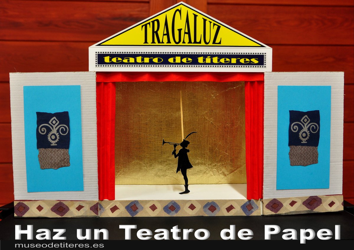 HAZ un TEATRO de PAPEL
(taller para hacer en familia)
Domingo 11 a las 18:00 h.
tragaluz.info/taller-haz-un-…