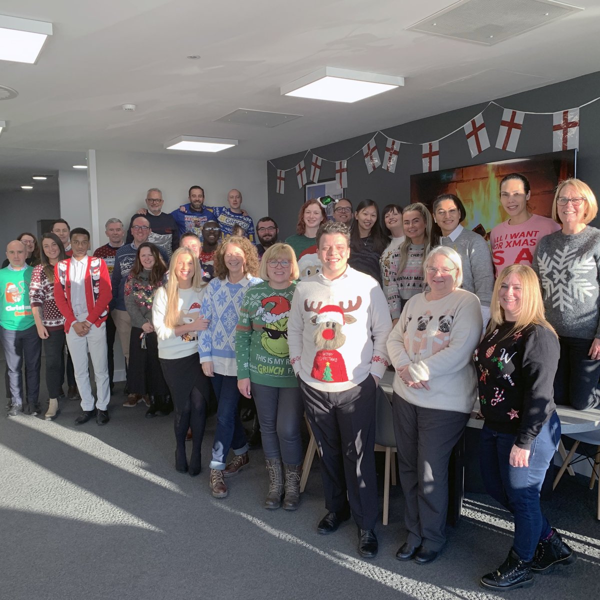Property Alliance Group (@prop_alliance) on Twitter photo We had a fantastic day in the office yesterday on Christmas Jumper Day! ๐๐งโ๐๐
We dug out our best festive knitwear and raised money for <a href="/savechildrenuk/">Save the Children UK</a>
Hereโs our Manchester team joining in the fun! We had a fantastic day in the office yesterday on Christmas Jumper Day! ๐๐งโ๐๐
We dug out our best festive knitwear and raised money for <a href="/savechildrenuk/">Save the Children UK</a>
Hereโs our Manchester team joining in the fun!