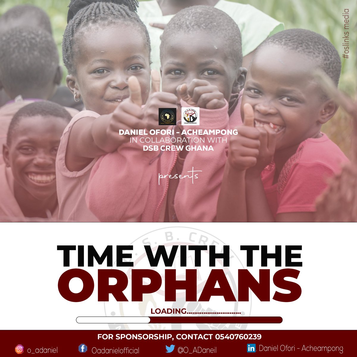 O_ADaniel's tweet photo. Let’s put a smile on the faces of these kids. 
They had no choice of where they find themselves today. They need love and support 🤦🏾. 
They have a dream to fufil. Let’s help them
God bless you🙏

©️@dsbcrewgh 🤍
     
#dsbcrewgh #dosomethingbeneficial #support #help #orphanage https://t.co/vGCXClNC2T