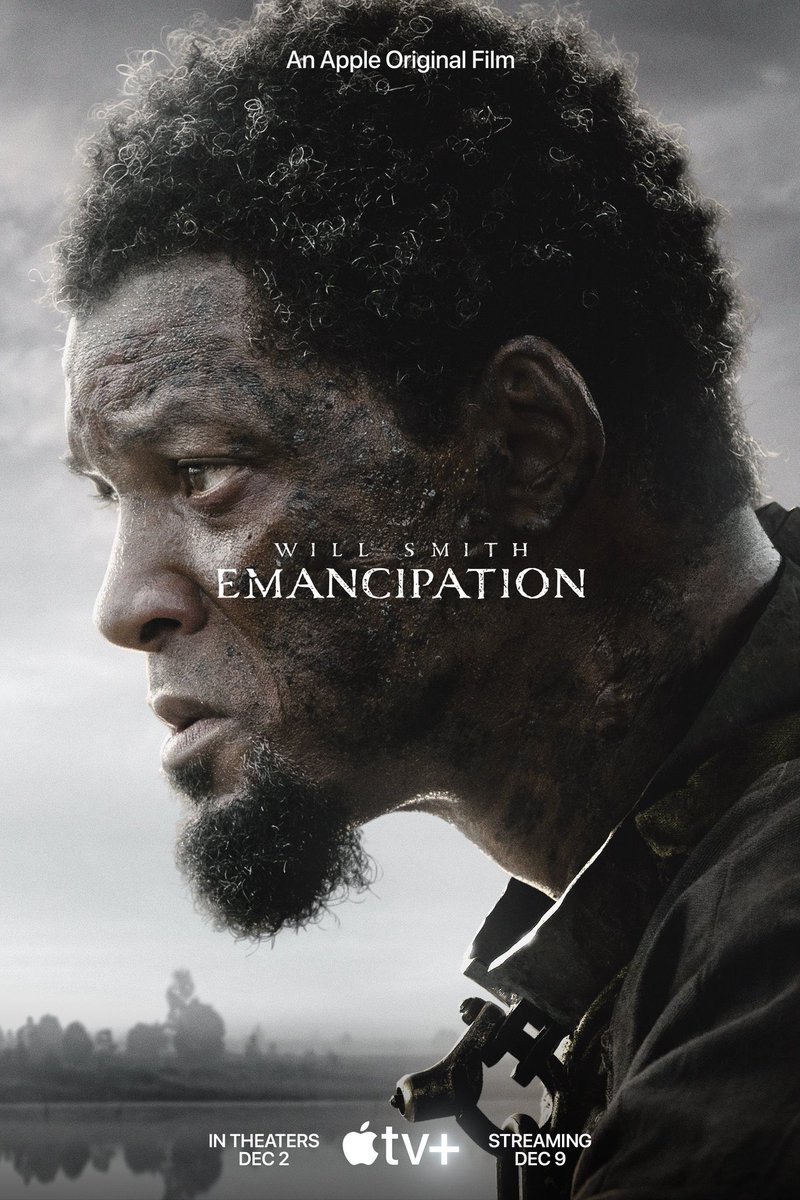 3bo9x1's tweet photo. توفر للمشاهدة فيلم الأكشن والإثارة Emancipation من بطولة الأوسكاري ويل سميث والمُقتبس من أحداث حقيقية https://t.co/IR3CWpexLz