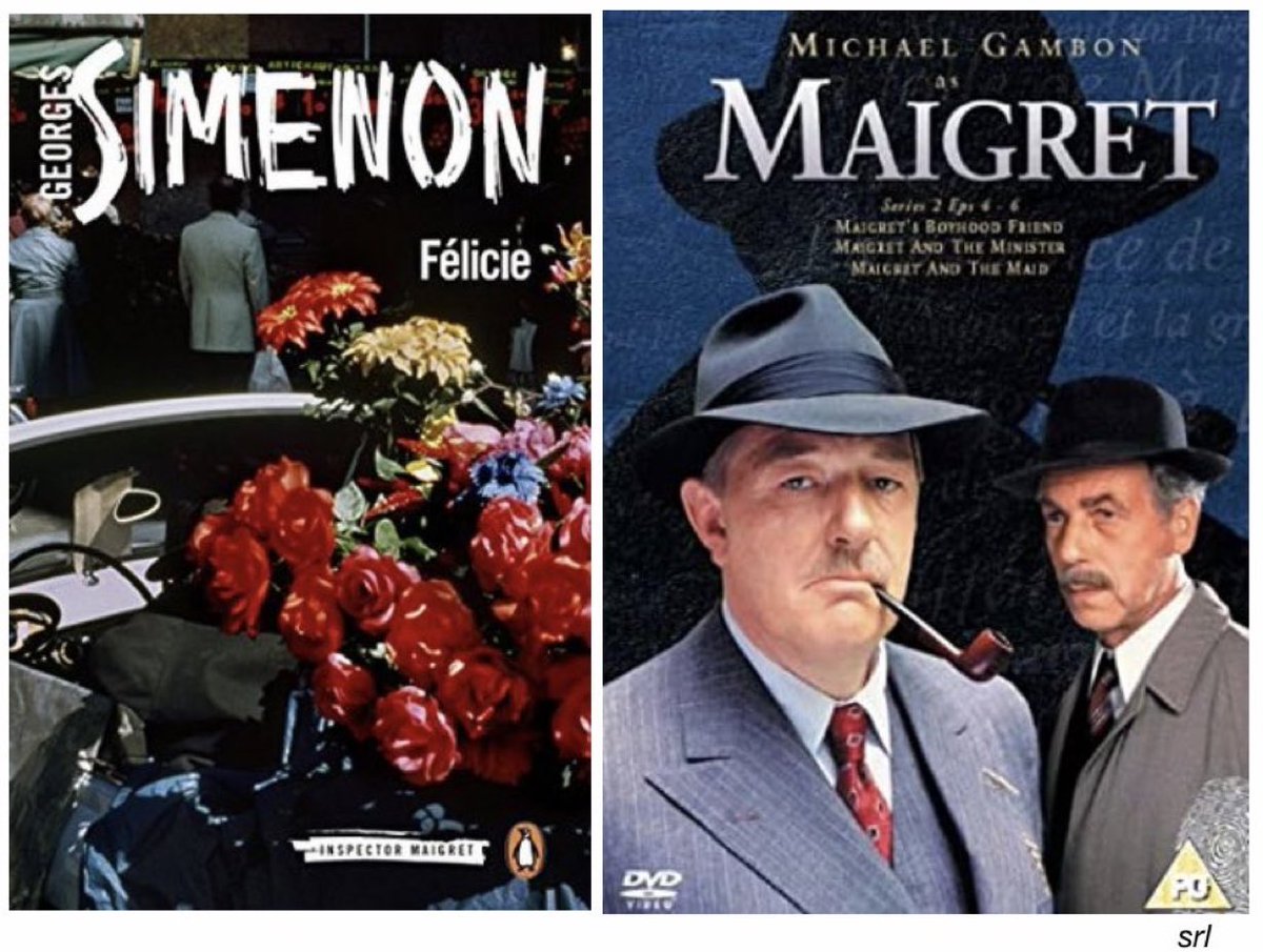 10:25am TODAY on #ITV3

Ep 6 (of 6) of the 1993 series of #Maigret “Maigret and the Maid” directed by #StuartBurge & written by #DouglasLivingstone 

Based on #GeorgesSimenon’s 1944 novel📖 “Félicie est là”

🌟#MichaelGambon #GeoffreyHutchings #JackGalloway #JamesLarkin