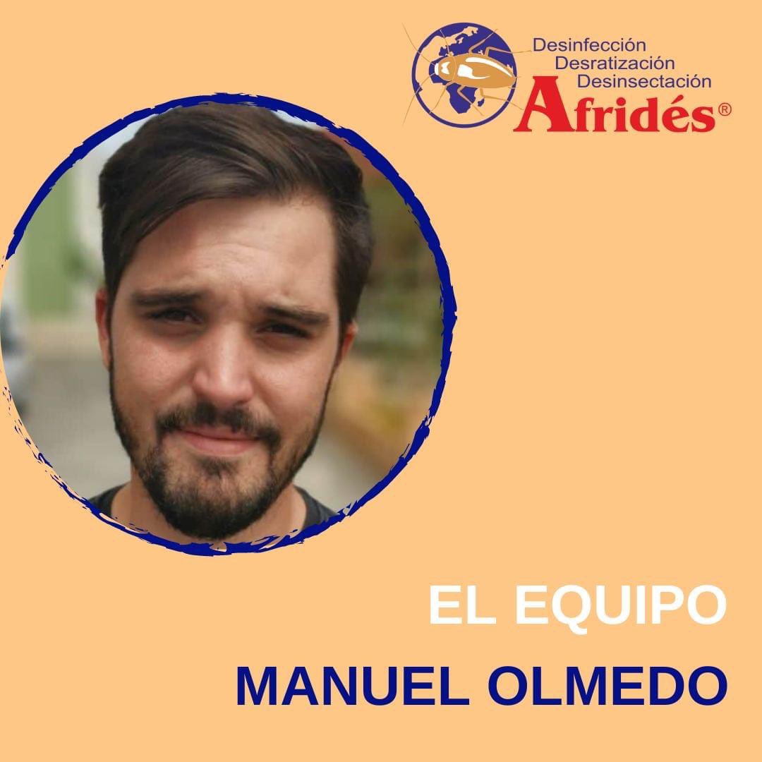 AFRIDESPLAGAS's tweet photo. 💪 Te presentamos a Manuel Olmedo, nuestra última incorporación al gran equipo que formamos en Afridés. Manuel no cuenta con tanta experiencia pero lo que si tiene es muchas ganas e implicación. 

¡Bienvenido compañero! 😊

#AfridésControlDePlagas #Afridés #MeetTheTeam https://t.co/qJSzdukvCd