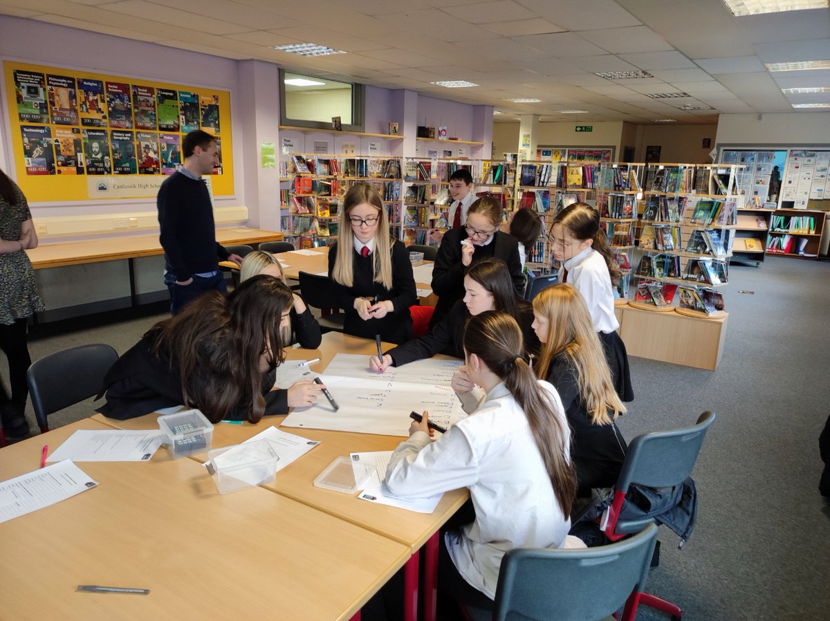 castlemilk_high's tweet photo. Thank you to @focus_west for a fantastic career event for S2 on how to make informative subject choices and next steps after school. #kimthelawyer #serenasportscoach 📚🧑🏼‍🎓 https://t.co/mQoWcOIHTu