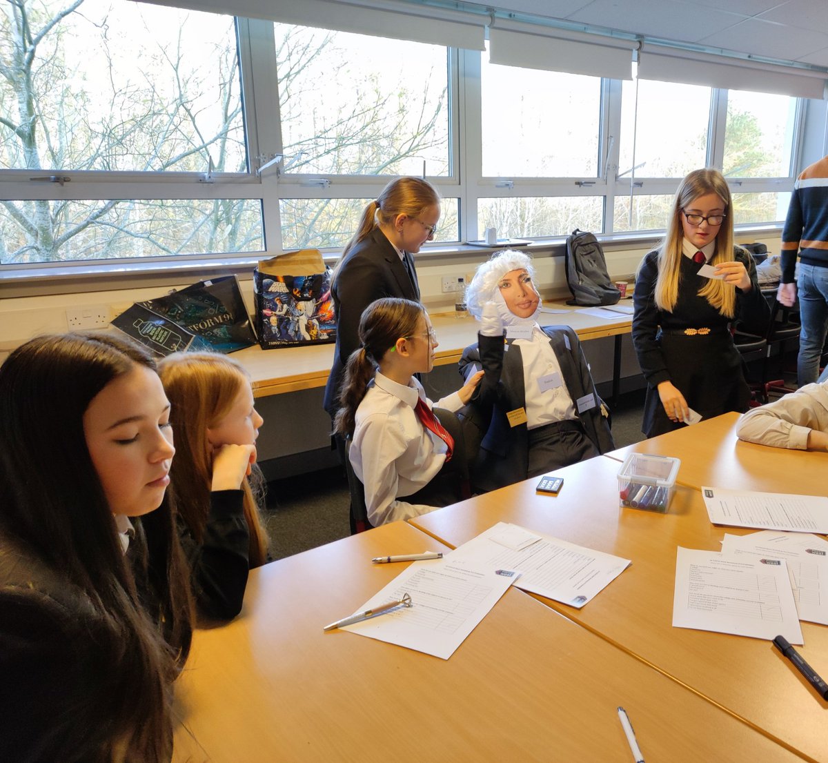 castlemilk_high's tweet photo. Thank you to @focus_west for a fantastic career event for S2 on how to make informative subject choices and next steps after school. #kimthelawyer #serenasportscoach 📚🧑🏼‍🎓 https://t.co/mQoWcOIHTu