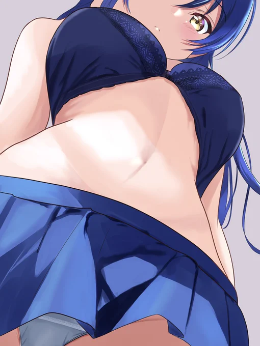 お着替え海未ちゃん 