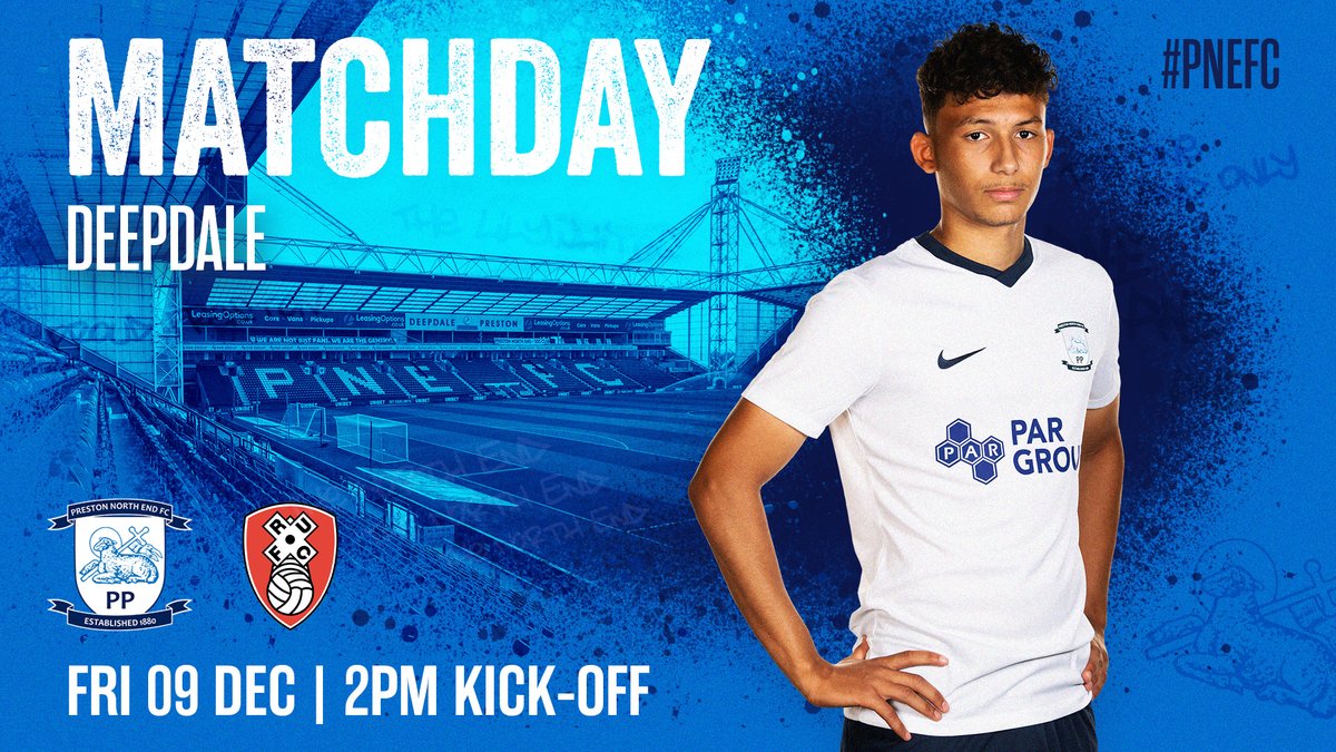 𝘾𝙪𝙥 𝙖𝙘𝙩𝙞𝙤𝙣 𝙖𝙩 𝘿𝙚𝙚𝙥𝙙𝙖𝙡𝙚 😍

🆚 Rotherham United
🏆 FA Youth Cup Third Round
📍 Deepdale
🕑 2pm kick-off
🎟️ Free entry for season card holders
📲 Live updates 

#PNEU18 #pnefc