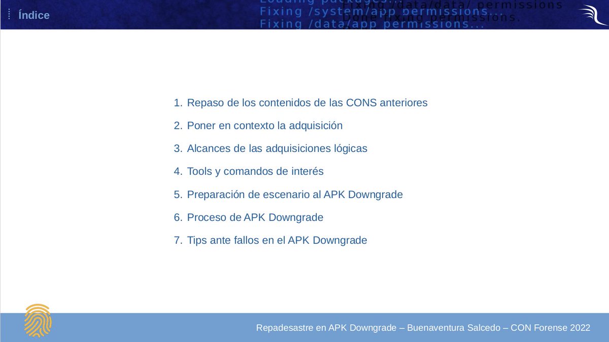 Mañana 10/12/22 es la <a href="/conforense/">Con Forense</a> 2022 a través de Telegram, más info conforense.github.io, estarán también <a href="/inginformatico/">inginformatico</a> <a href="/Oxigen83/">oxigen</a> @Integator <a href="/ErPali/">arturo</a> <a href="/peritotec/">Pablo Espada</a> y Jorge. Si te interesan los volcados lógicos Android a las 15:00 hablamos