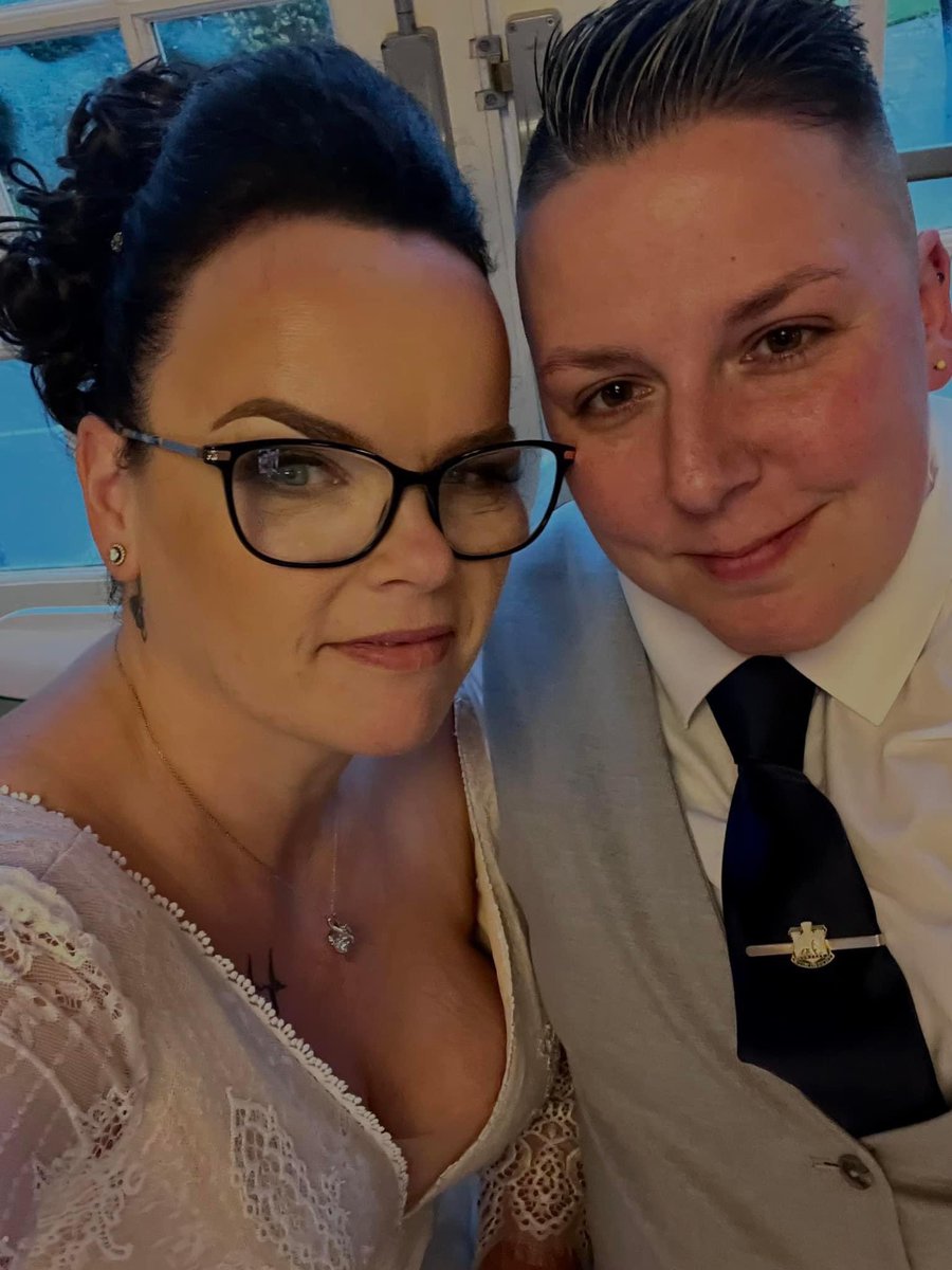 bobkus1989's tweet photo. @myoddballs we married 3/12/22. guests wore your socks. Instead of gifts we asked for donations to @GOSHCharity  Heart and Lung Tx games 2023. in honour of our donor who saved our grandson life age 5 in 2018 with a heart @NHSOrganDonor @adge1609 @jaydenl27283814 @share_wishes https://t.co/DOfZ5ZwY5b