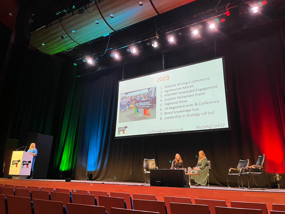 SSDA - South of Scotland Destination Alliance (@sscotdalliance) on Twitter photo 👏An inspiring 2 days #ScotAgConf22 spent with 270 representatives of Agritourism businesses listening to real life examples of integrating tourism within an agri environment. Great presentation from <a href="/KitchenCoosEwes/">Kitchen Coos And Ewes</a> about working within UNESCO Biosphere. 👏An inspiring 2 days #ScotAgConf22 spent with 270 representatives of Agritourism businesses listening to real life examples of integrating tourism within an agri environment. Great presentation from <a href="/KitchenCoosEwes/">Kitchen Coos And Ewes</a> about working within UNESCO Biosphere.