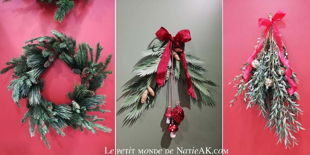 Salon Créations et savoir-faire : des idées de décorations pour Noël 🎄lepetitmondedenatieak.com/2022/12/idees-…🎄 #ideedeconoel #noel #SapinNoel2022 #diynoel #creationssavoirfaire #couronnenoel