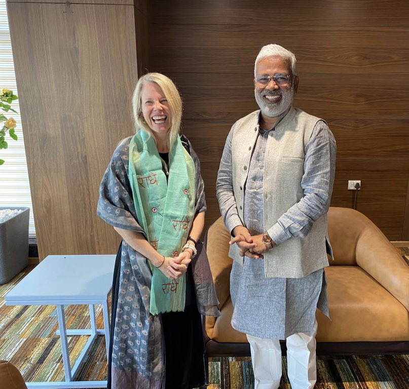 Ahead of Minister <a href="/swatantrabjp/">Swatantra Dev Singh</a> leading the UP Government's trade and investment visit to Australia next week, discussed state investment priorities in #infrastructure, #water &amp; #education. Hopeful together we can take advantage of the opportunities arising out of #IndAusECTA.