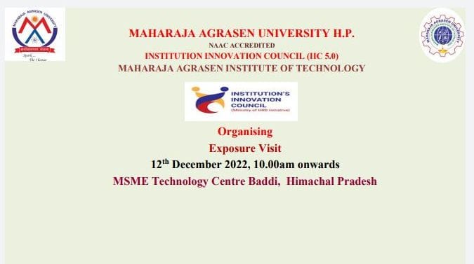 #IICMAITHimachal 
#maharajaagrasenuniversity 
#InnovationCell
#MHRD
#AICTE 
#IIC 
#MHRDInnovationCell 
#IICMAIT 
#bestuniversityinhimachalpradesh