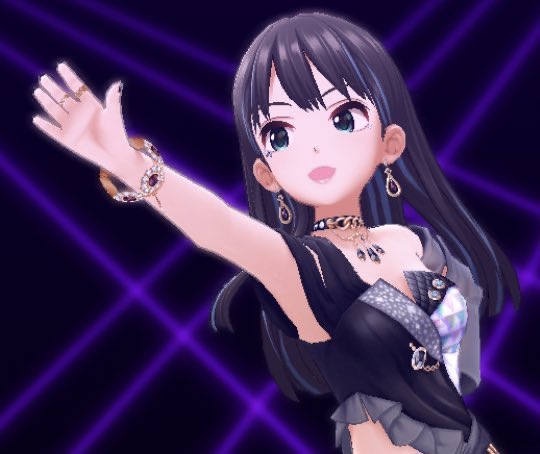 #デレステスクショ夜の1枚 
こんばんしぶりんです✨
只今大学終わりました( ˊᵕˋ ;)💦
朝ツイ返信できてなくてすいません！
明日もあるので頑張りまーす♪
本日もお互いお疲れ様でした🍵*ﾟ