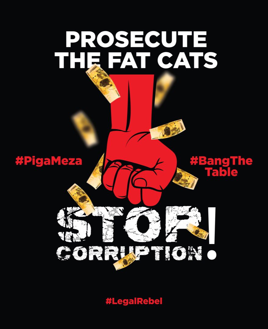 REBELS: Our #AntiCorruptionDay 2022 Theme Is Officially Launched. 
Let’s Go #PigaMeza #BangTheTable