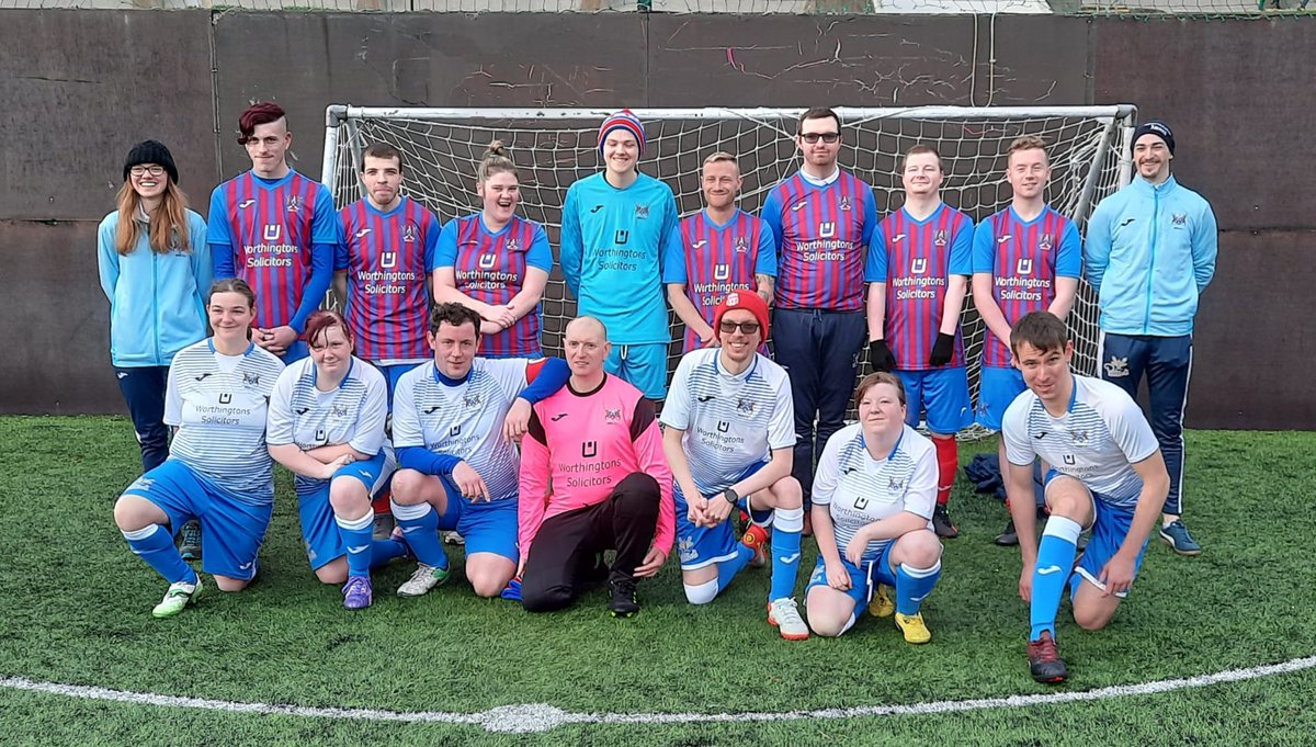Last weekend our two disability teams played their second round of games in the IFA Disability League at Valley Leisure Centre. 

The Championship beat Castle and drew with Glentoran and Linfield.

The League Two team won two of their five games beating Linfield and Hillsborough.