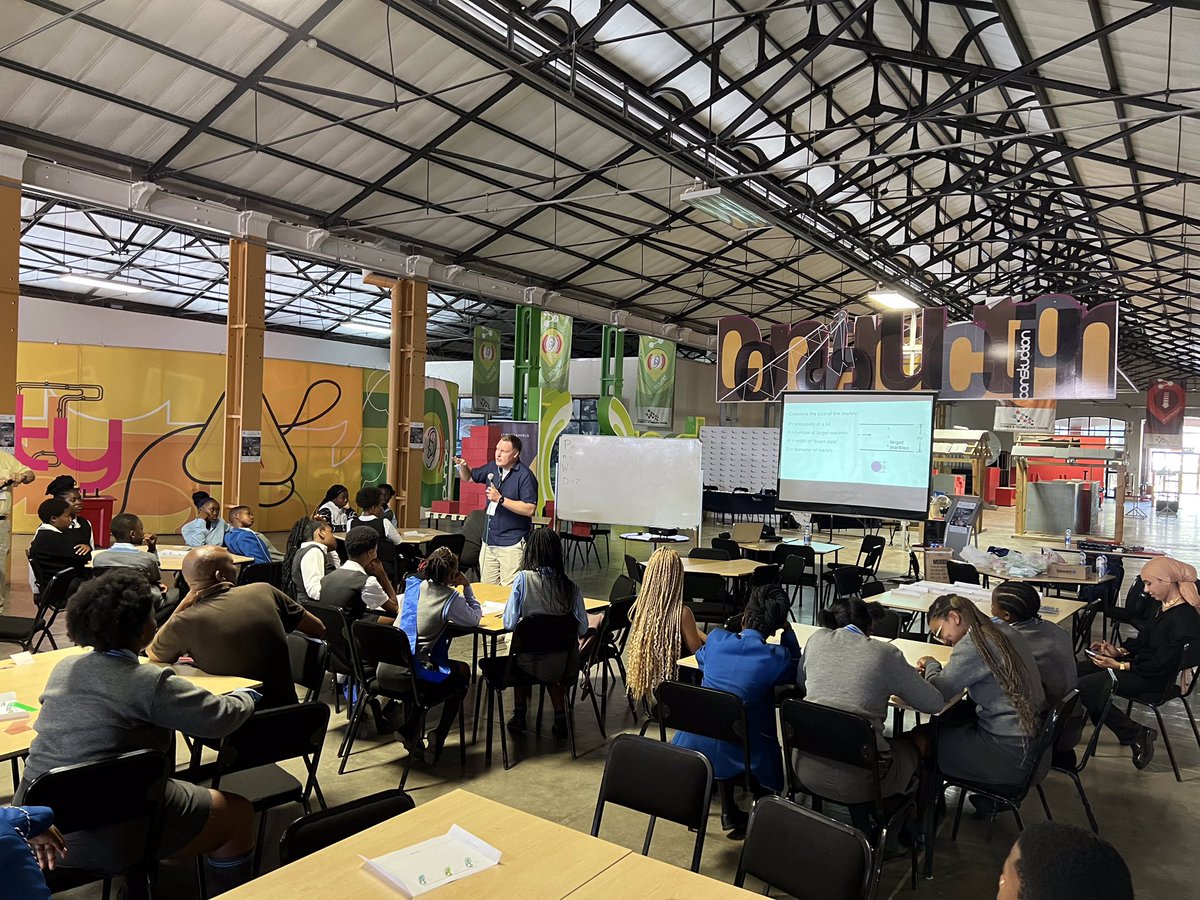 ASP Community (@aspcommunity) on Twitter photo The ASP2022 (Nov. 28 - Dec. 9, 2022)— High School learners Program
Hands-on time! Today, we are having our last day of ASP learners outreach, thanks to the South African Students and the volunteers.
#ASP2022
#AfricaSchoolofPhysics
#ASP_MandelaUni
#MandelaUni
#MandelaScience The ASP2022 (Nov. 28 - Dec. 9, 2022)— High School learners Program
Hands-on time! Today, we are having our last day of ASP learners outreach, thanks to the South African Students and the volunteers.
#ASP2022
#AfricaSchoolofPhysics
#ASP_MandelaUni
#MandelaUni
#MandelaScience