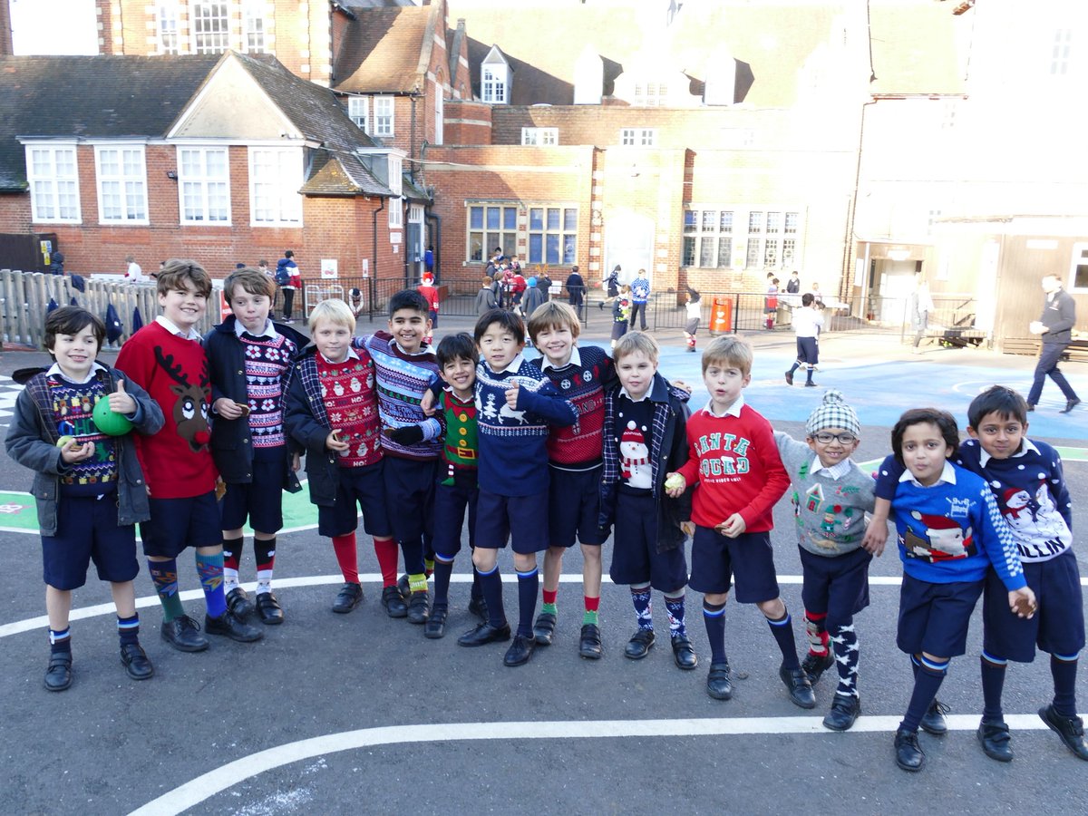 SJBWindsor's tweet photo. We've had a very jingly, jangly day at #SJBWindsor. The boys have all had a very merry last day of term in their Christmas Jumpers and socks! π
βοΈπ #SJBfun https://t.co/tA56fnawOU
