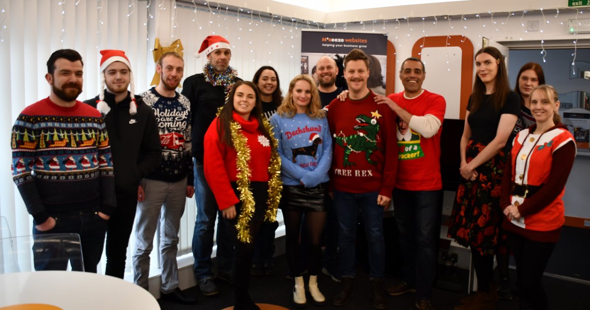 🎄 Yesterday, the staff at Head Office got in the festive spirit by joining in with Christmas jumper day.

#itseeze | #franchise | #websites | #christmas | #xmas