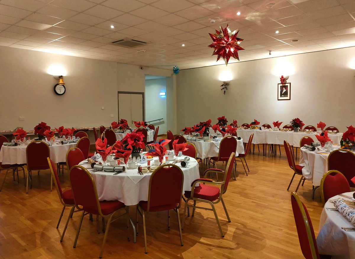 Wednesday evening saw another Christmas event at the Centre. Splendid food and atmosphere and many in attendance.