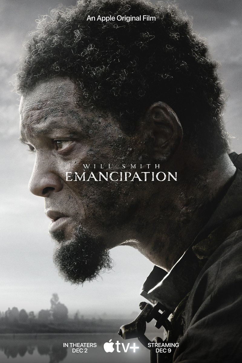 Freedom awaits. #Emancipation premieres today on #AppleTV. Shot by #cinematographer Robert Richardson ASC with Prototype VA large-format prime optics, and serviced by #Panavision NOLA.