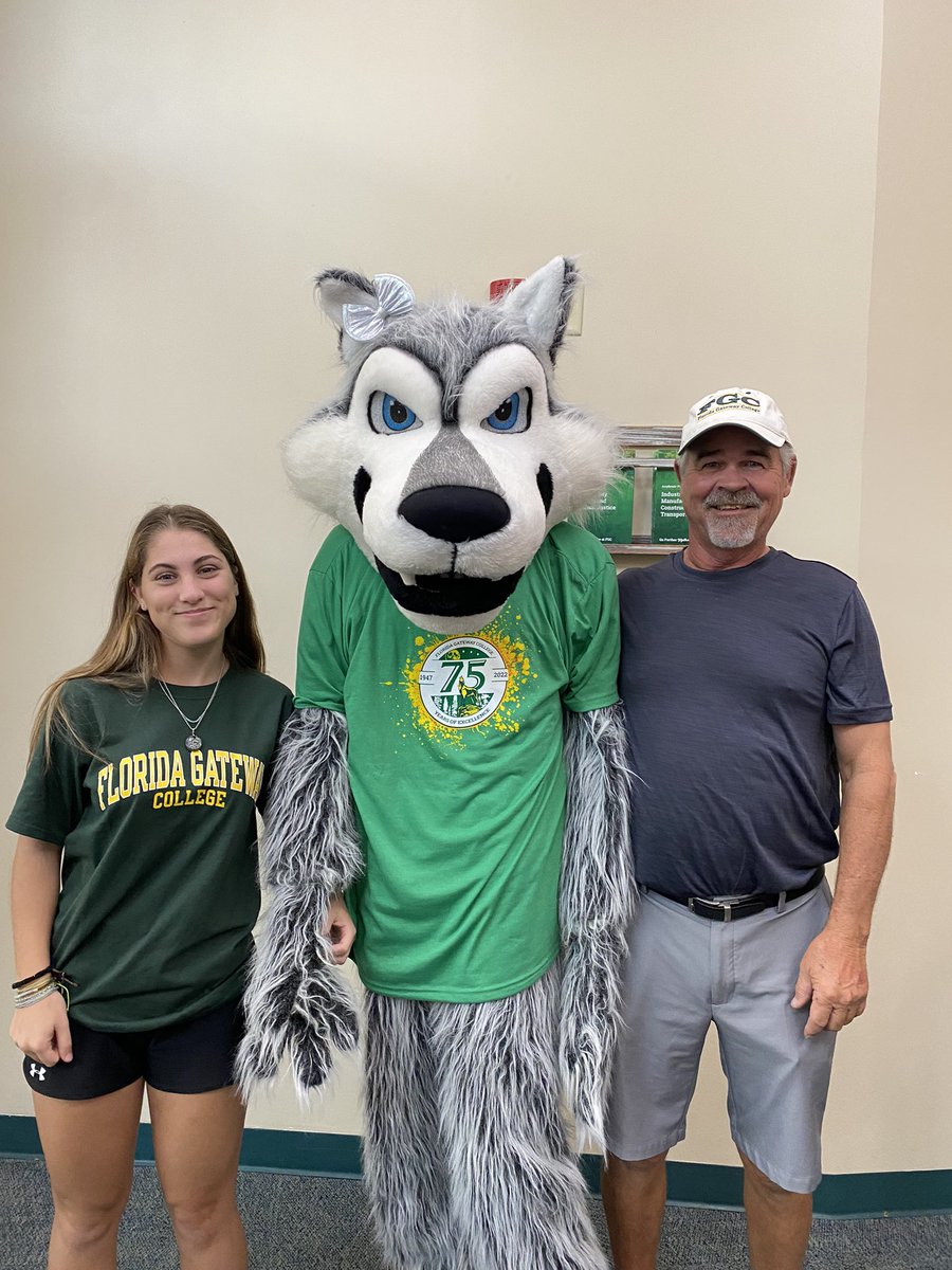I am Beyond blessed to announce my commitment to continue my academic and athletic career at Florida Gateway College. I just want to thank all the coaches I’ve had and my amazing teammates. Also a big thank you for my parents always supporting me! GO WOLVES 🐺💚