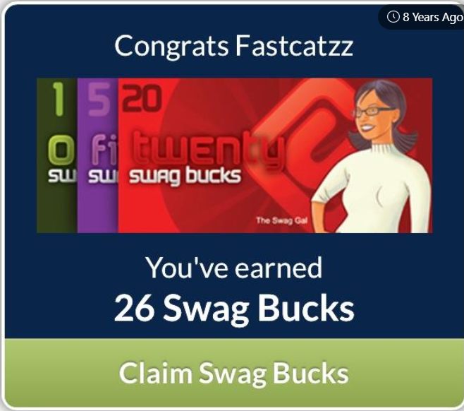Fastcatzz's tweet photo. The GOOD old days when you used to win more than 4SB on a search win... #swagbucks #SBBraggingRights @Swagbucks https://t.co/txwRYu8Sb2