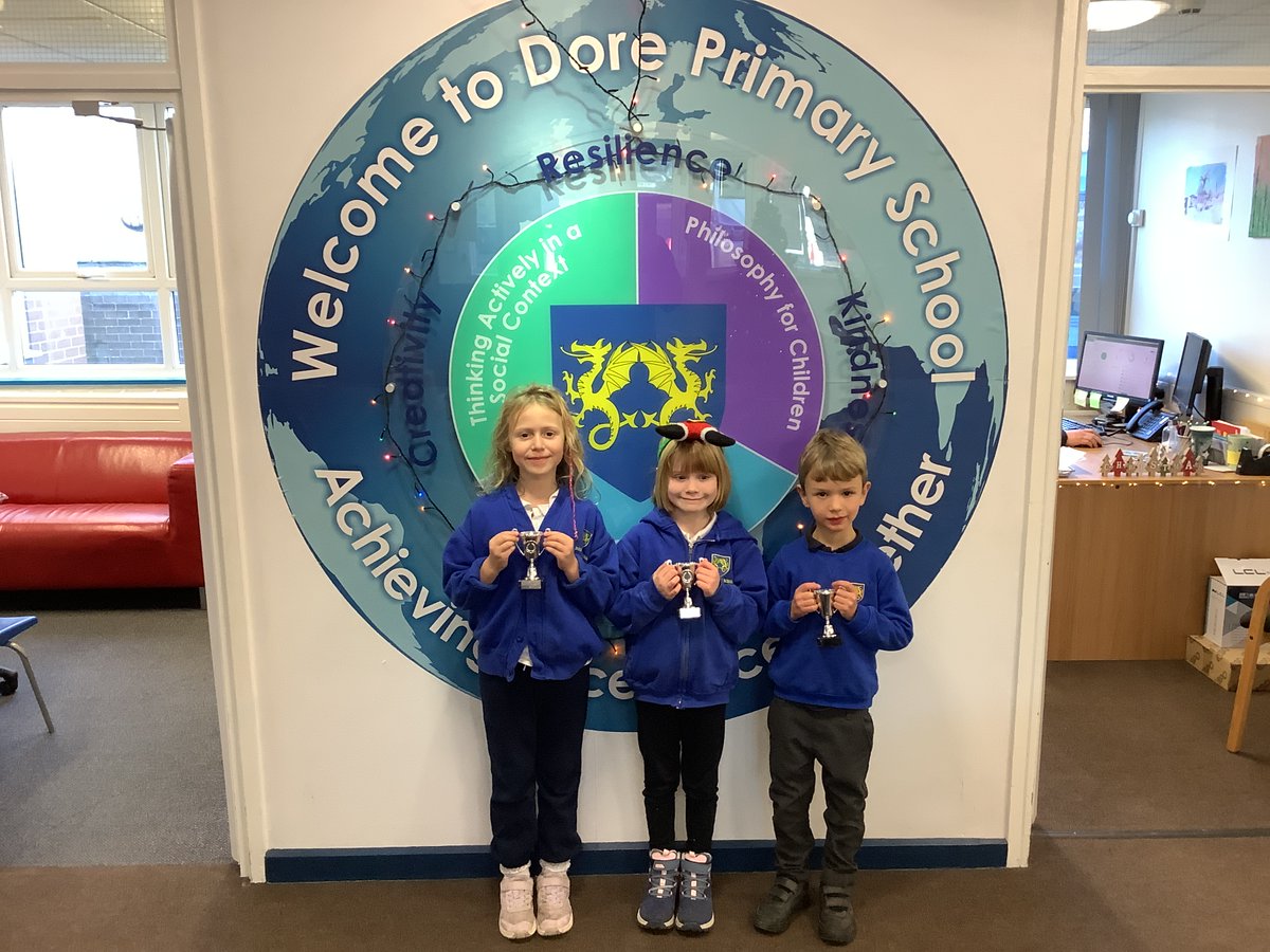 Congratulations to these children who won their year groups respective citizenship awards for Term One. This is a huge honour as they can only win the award ONCE during their entire time at Dore! #AchievingExcellenceTogether