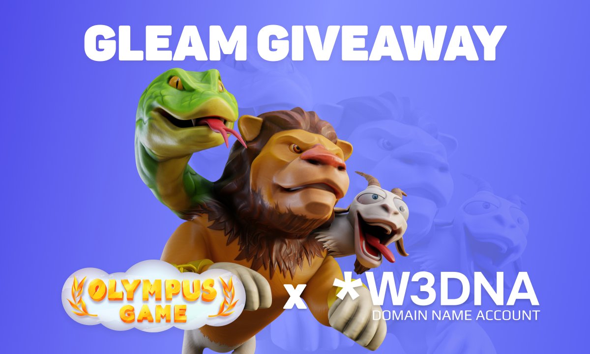 OlympusRaid's tweet photo. We’re delighted to come together with @web3dna and bring you another #Gleam #Giveaway🥳

To win:

⚡️Olympus Game⚡️
#NFT Common Box x3
$50 in OLYMP x2

🔥*W3DNA🔥
NFT Domain x5
50 USDT x2

Participate here👉https://t.co/c6oyHtENyB https://t.co/4dcxcjQNG8