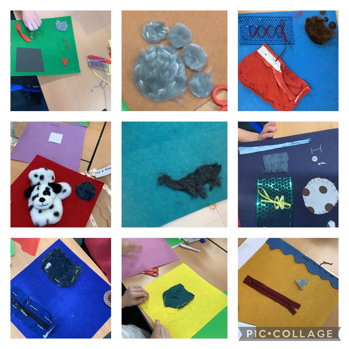 CherryOrchardPS's tweet image. This afternoon, Year 5 have been working really hard on their fidget blankets. They are coming together nicely! Great work Year 5. Can’t wait to see the finished products. #fidgetblankets #DTproject #sewing
