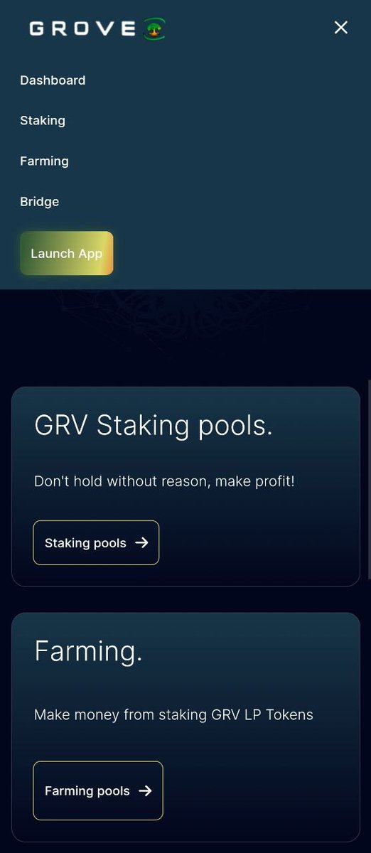 MACGROUP8's tweet photo. #GroveSwap
FIRM Launch date TBA
Updated dashboard on Website
#Staking #Farming #Bridge
#GroveToTop10
Get your project listed Today
๐https://t.co/8TKa3MXgyK https://t.co/vVi9pkQr7L
