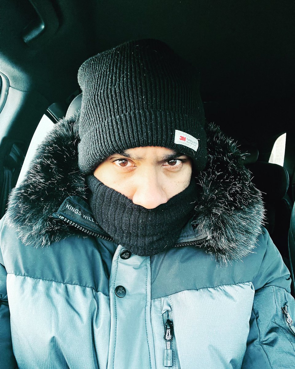 Winter is definitely here ❄️