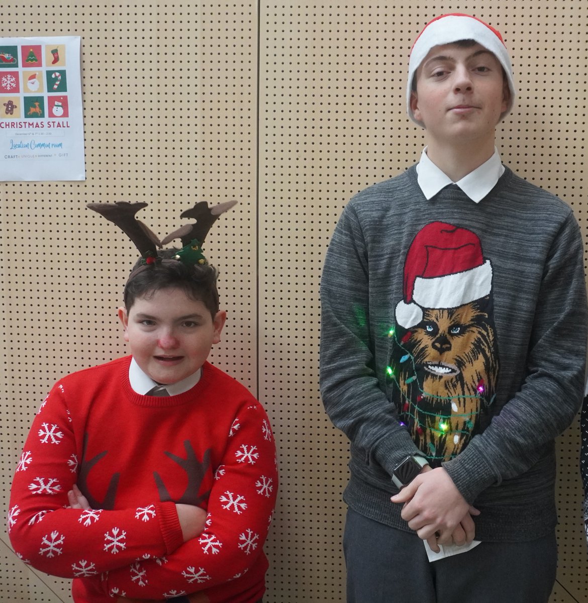 It was lovely seeing our students and staff get involved for #ChristmasJumperDay. 

#ChristmasJumperDay2022 #Christmas