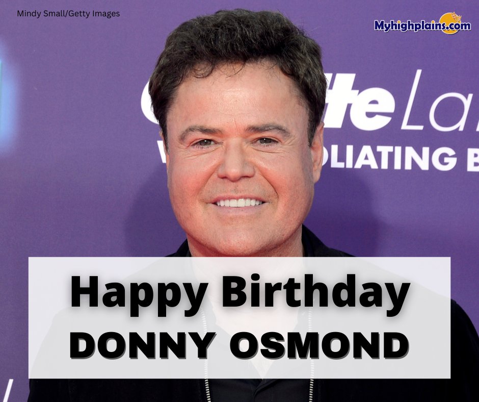 HAPPY BIRTHDAY: Join us in wishing Donny Osmond a happy 65th birthday! 