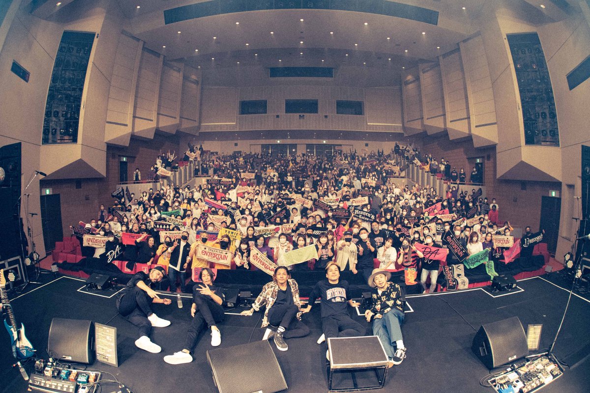 Dragon_Ash's tweet photo. DRAGONASH 25th ANNIV. TOUR 22/23 "ENTERTAIN" at 郡山🔥

photo by @ayumukosugi https://t.co/BxrAsbEV9i