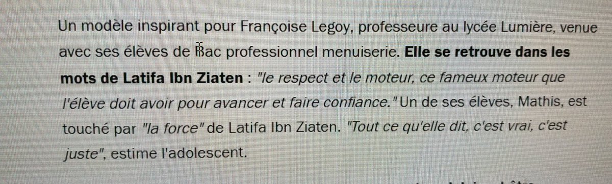 Rencontre avec Latifa Ibn Ziaten et les 2 BAC PRO MAMA à l'espace Molière à Luxeuil. #laïcité #engagement #EMC <a href="/lhgbesancon/">Lettres histoire géographie académie de Besançon</a>
<a href="/lhgbesancon/">Lettres histoire géographie académie de Besançon</a> <a href="/FiletPierre/">Pierre Filet</a> <a href="/DuchanoisG/">DUCHANOIS Gwladys</a> <a href="/CRCNoidans/">Collège René Cassin - Noidans les Vesoul</a> <a href="/francebleu/">Guédon Laurent</a>