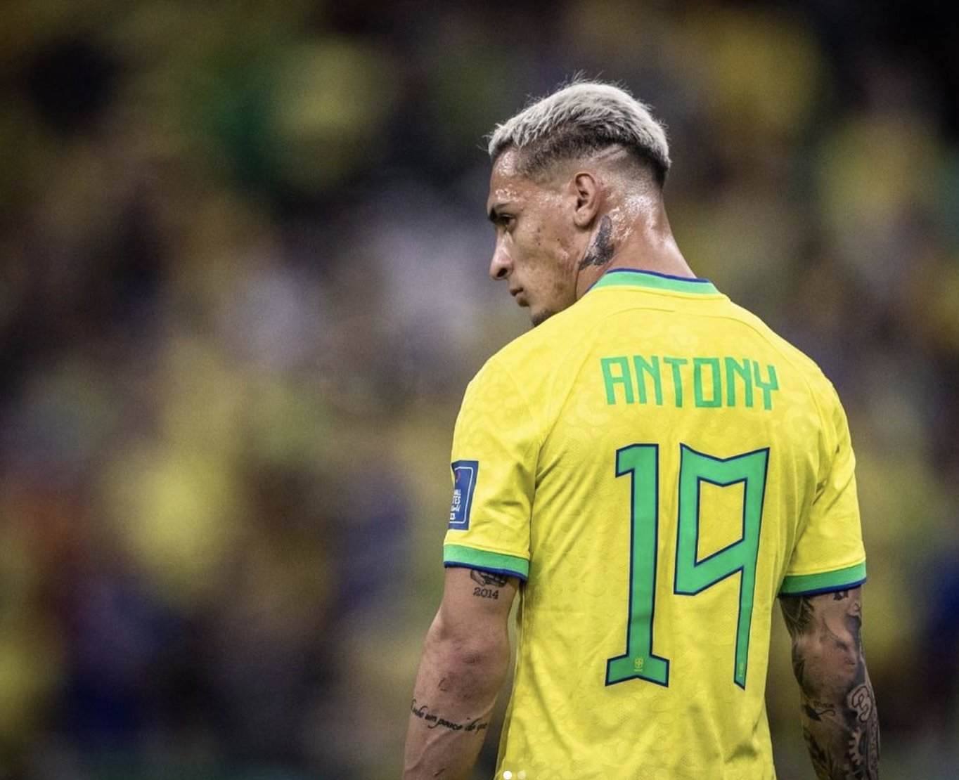 ブラジル代表ユニフォーム アントニー