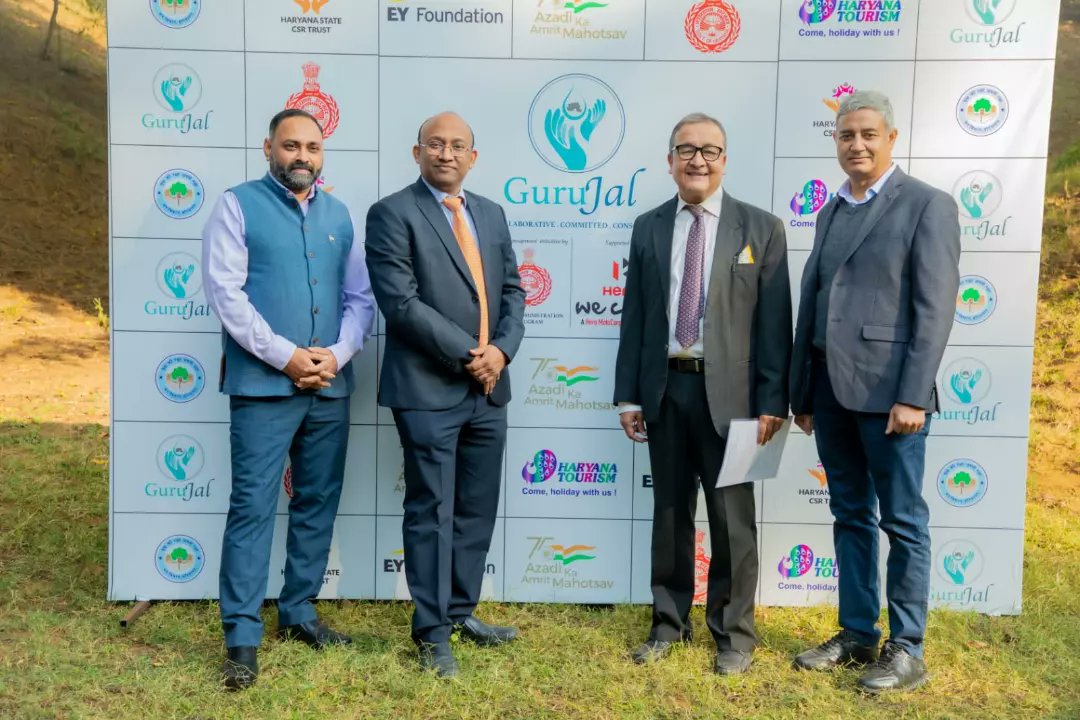 #waitisover

Foundation Ceremony of Biodiversity Park and Revival of Damdama Lake

Special thanks to @ey_indiacareers for taking steps towards biodiversity conservation and water conservation and helping these projects under the CSR initiative.