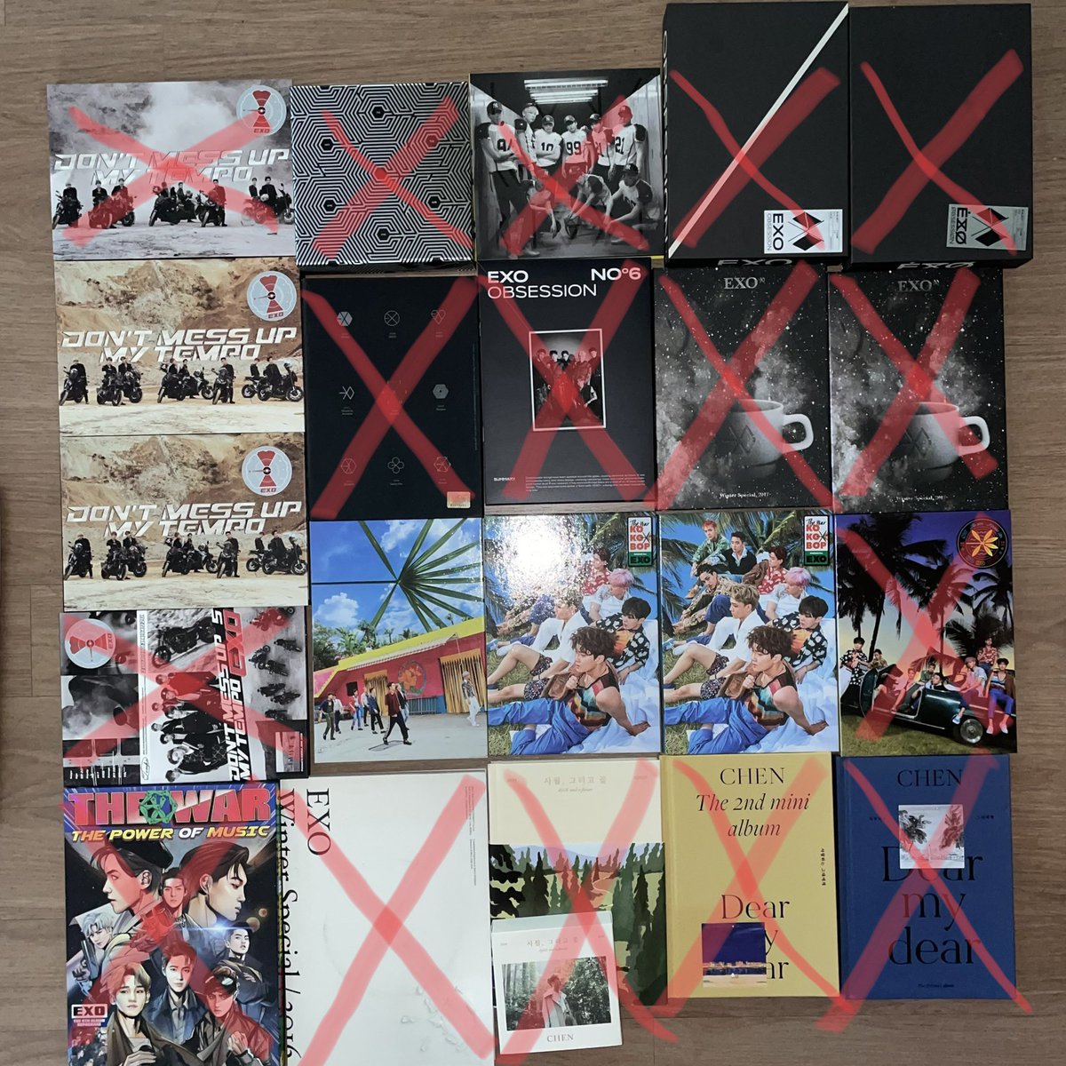 gfrg11_'s tweet photo. 엑소 개봉앨범 양도합니다 sell ⭕️

장 당 0.1 / 일괄 우대

한국 계좌, 한국 주소 있는 분만
반택 or 일반택배

exo album overdose love me right monster for life kokobop power universe dont mess up my tempo 시우민 수호 백현 첸 찬열 디오 카이 세훈 https://t.co/8fzFkyq7Jl
