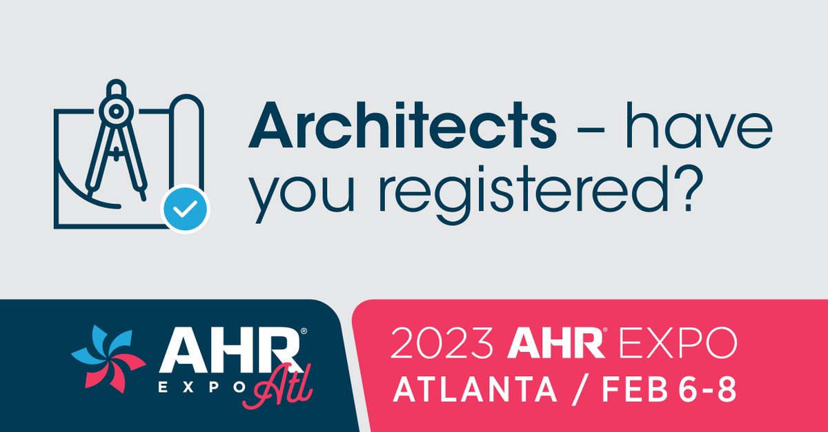 AHR Expo tweet media