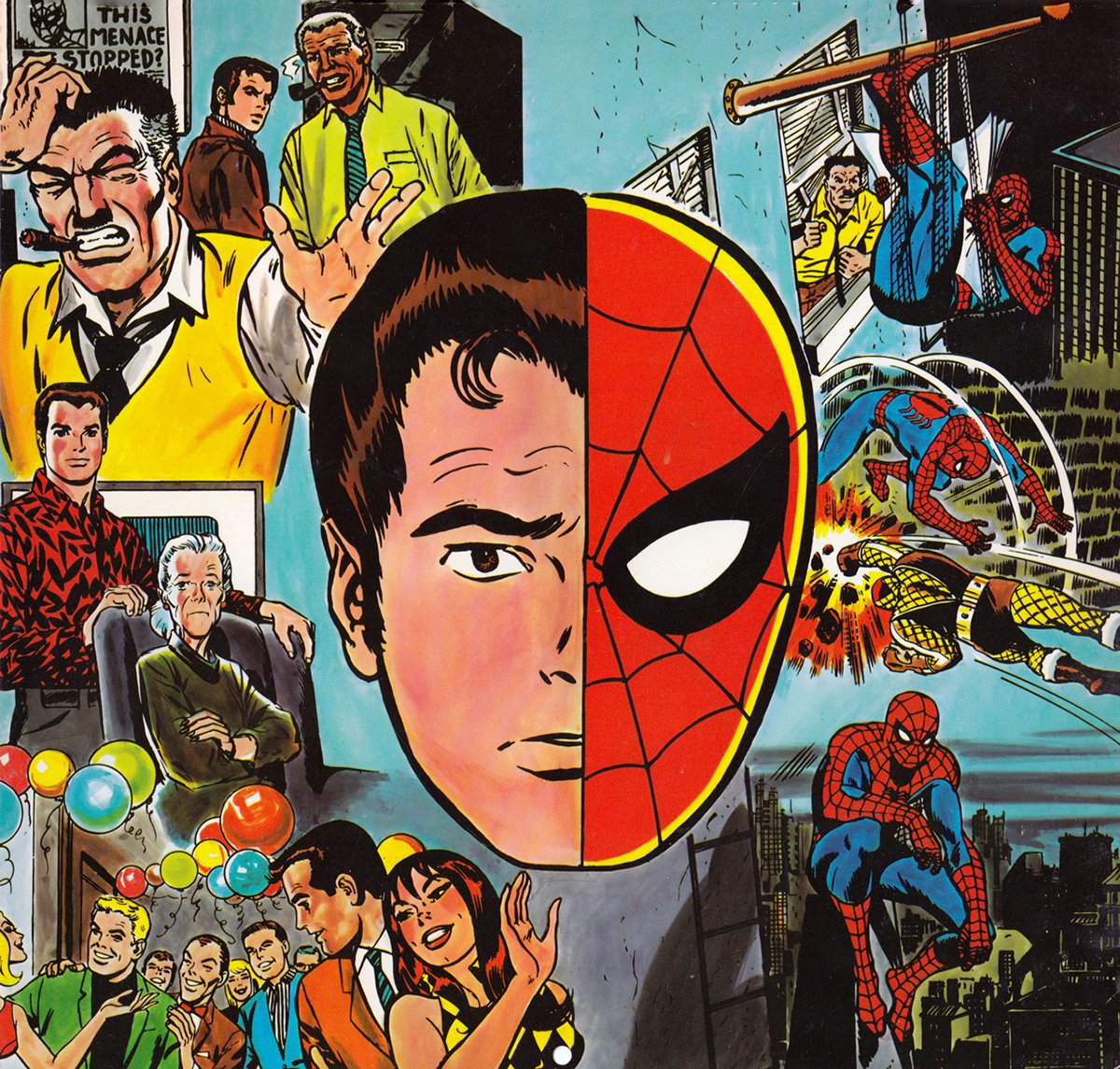 RT @spideymemoir: Spider-Man, 1978, art by John Romita! https://t.co/SWsHE7ul01