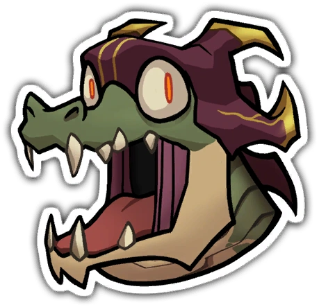 Spideraxe30's tweet photo. The Corrupted Renekton emote just looks Renekton putting on a hat https://t.co/xdBf0RPn2X