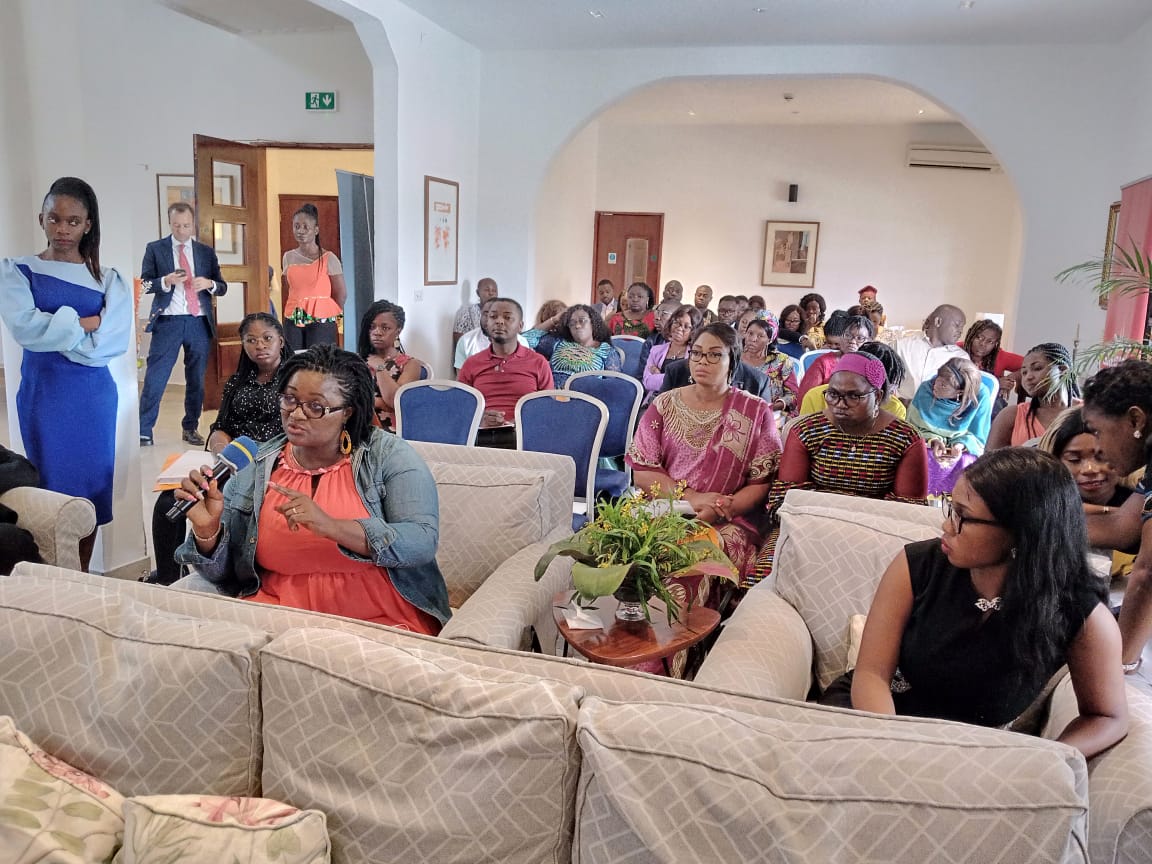 ebase_africa's tweet photo. Didn't get a chance to attend our #DecryptAndFix Conference yesterday at the residence of the British High Commissioner? Stop worrying now. Join us for the #CRTV News newscast at 5 o'clock today. Watch Channel 307.
#DecryptAndFix
#EndSGBV
#OrangeTheWorld https://t.co/CS0jeII4mD