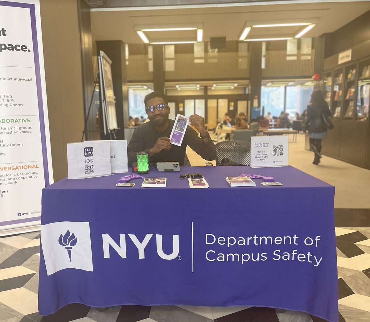 NYU Campus Safety on Twitter "Getting ready for finals with a study