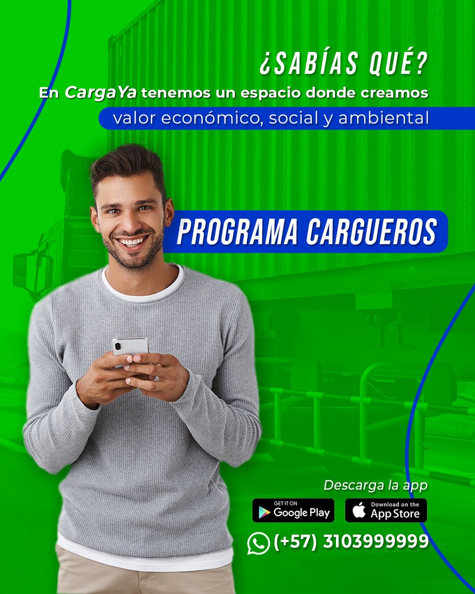 Síguenos  para estar al tanto de nuestro contenido 🛎

#CarguerosColombianos #ColaborarEsEICamino #TransporteDeCarga #CargaYa