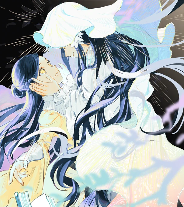 あとこれ途中で破棄して描きなおしたんでラフと合わせて載せときます 勿体ない精神 結局最初のラフに戻ったんですよね… 